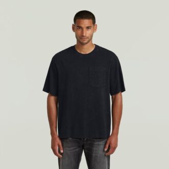 Zuur gewassen boxy T-shirt