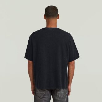 Zuur gewassen boxy T-shirt