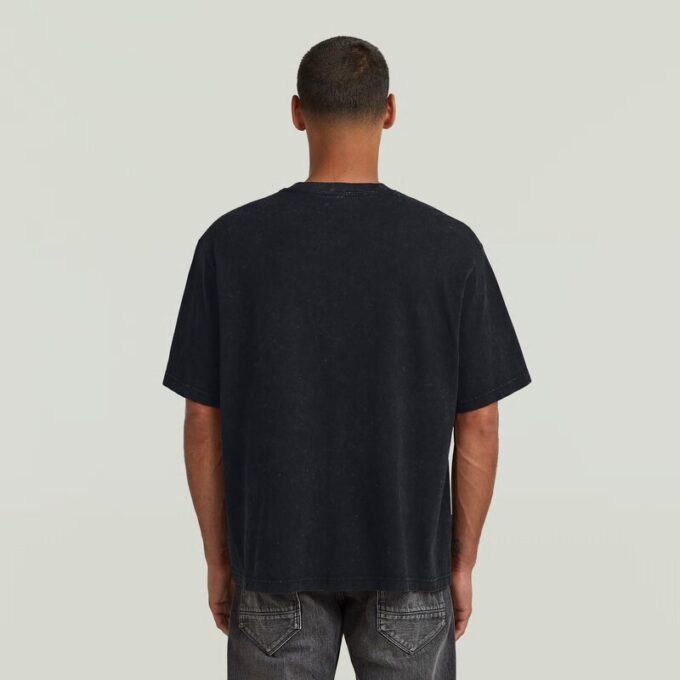 Zuur gewassen boxy T-shirt Zuur gewassen boxy T-shirt