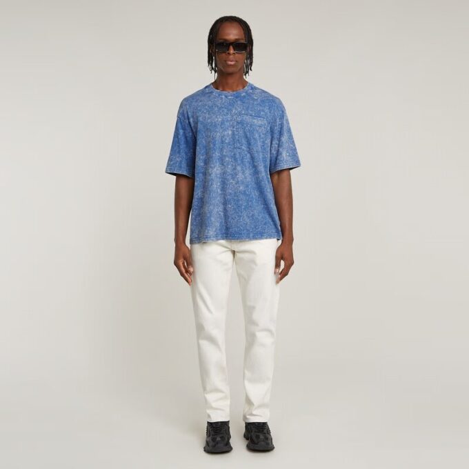 Zuur gewassen boxy T-shirt Zuur gewassen boxy T-shirt