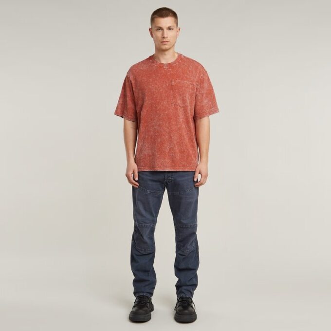 Zuur gewassen boxy T-shirt Zuur gewassen boxy T-shirt