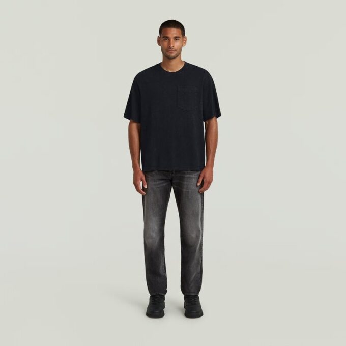 Zuur gewassen boxy T-shirt Zuur gewassen boxy T-shirt