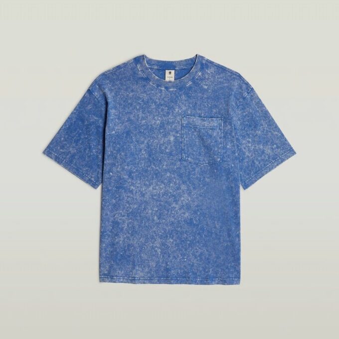 Zuur gewassen boxy T-shirt Zuur gewassen boxy T-shirt