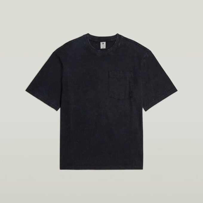 Zuur gewassen boxy T-shirt Zuur gewassen boxy T-shirt