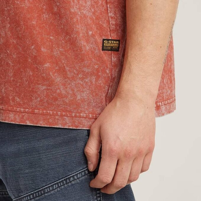 Zuur gewassen boxy T-shirt Zuur gewassen boxy T-shirt