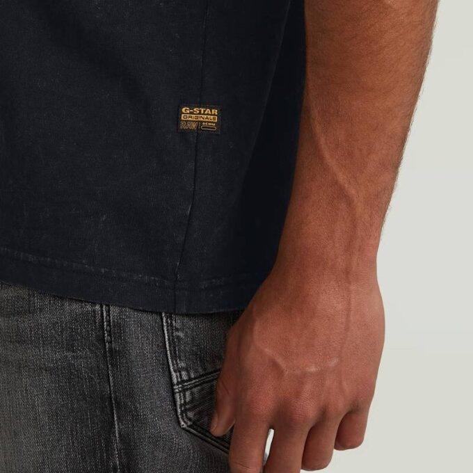 Zuur gewassen boxy T-shirt Zuur gewassen boxy T-shirt