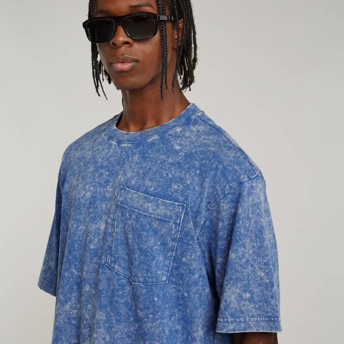 Zuur gewassen boxy T-shirt Zuur gewassen boxy T-shirt