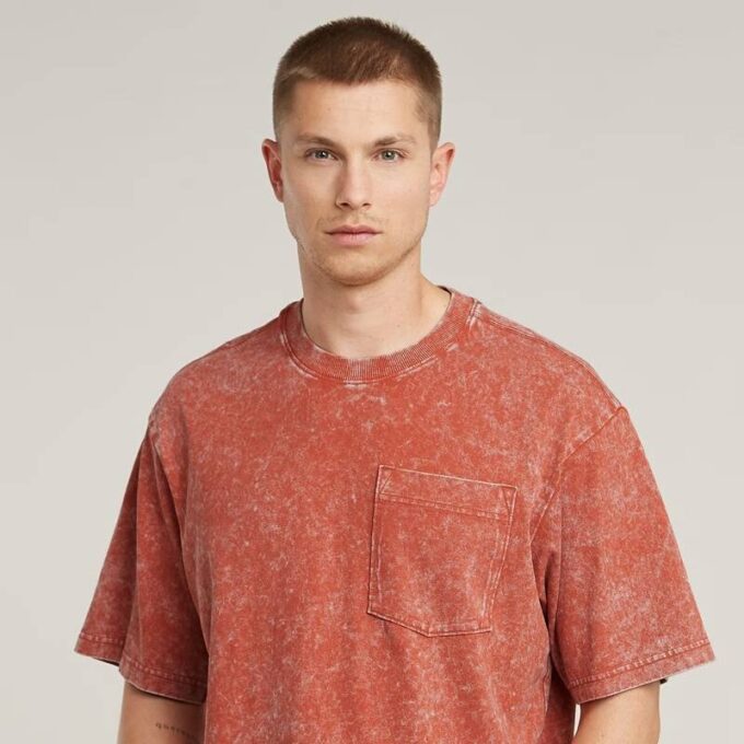 Zuur gewassen boxy T-shirt Zuur gewassen boxy T-shirt