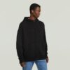 Zware gebreide hoodie met rits Zware gebreide hoodie met rits